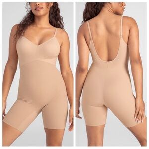 NWT XS Honeylove Tan Shapewear Bodysuit